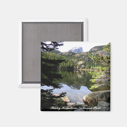 Beer Lake Rocky Mountain National Park Magnet (Voorkant / Achterkant)