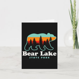 Beer Lake State Park Camping Utah Wandelen Kaart