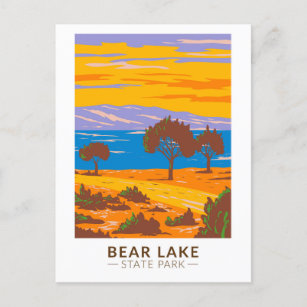Beer Lake State Park Utah  Briefkaart