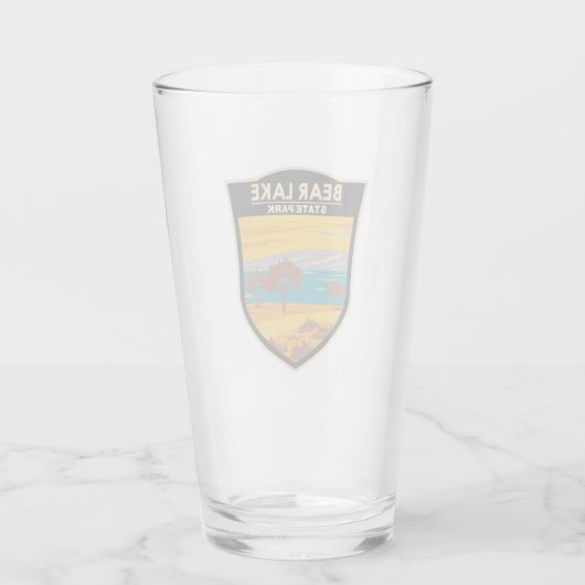 Beer Lake State Park Utah  Glas (Achterkant)
