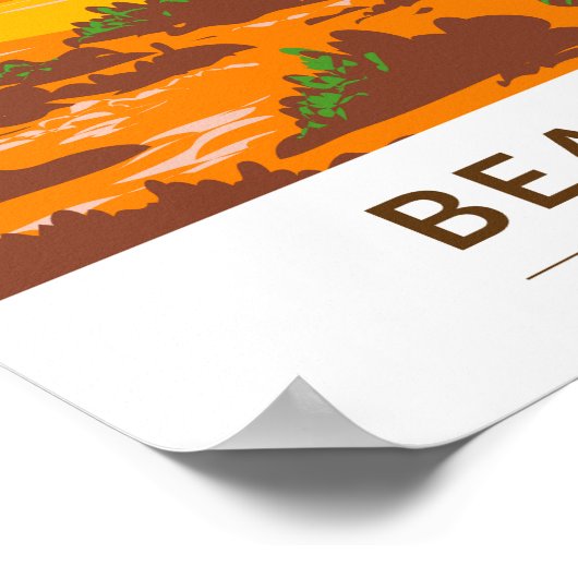 Beer Lake State Park Utah  Poster (Hoek)