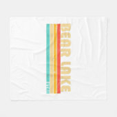 BEER LAKE UTAH Fun Vissen Camping Summer Fleece Deken (Voorkant (Horizontaal))