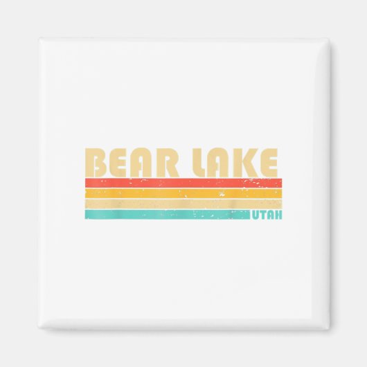 BEER LAKE UTAH Fun Vissen Camping Summer Magneet (Voorkant)