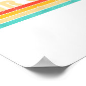 BEER LAKE UTAH Fun Vissen Camping Summer Poster (Hoek)