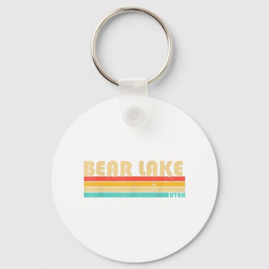 BEER LAKE UTAH Fun Vissen Camping Summer Sleutelhanger (Voorkant)