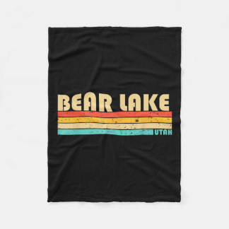 Beer Lake Utah Funny Vist de zomer Fleece Deken