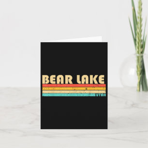 Beer Lake Utah Funny Vist de zomer Kaart