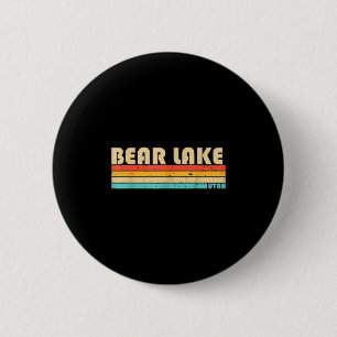 Beer Lake Utah Funny Vist de zomer Ronde Button 5,7 Cm