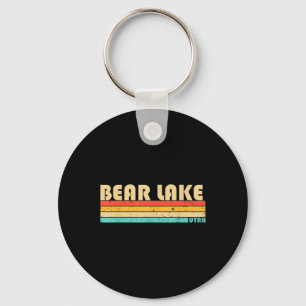 Beer Lake Utah Funny Vist de zomer Sleutelhanger