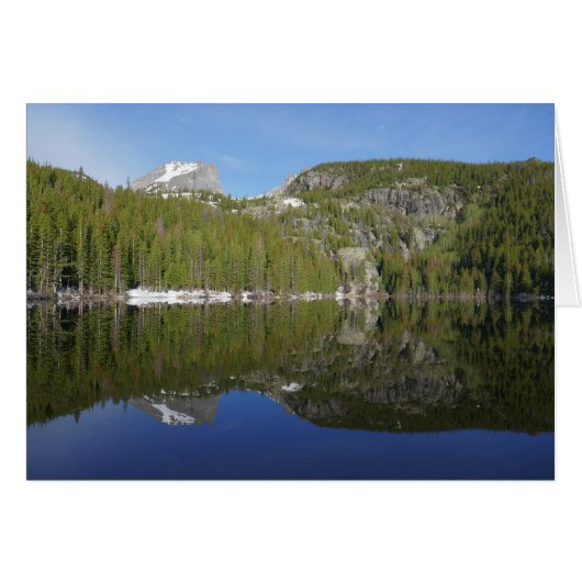 Beer Lake-weerkaatsing I (Voorkant Horizontaal)