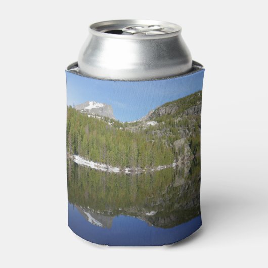 Beer Lake-weerkaatsing I Blikjeskoeler (Blikje Voorkant)