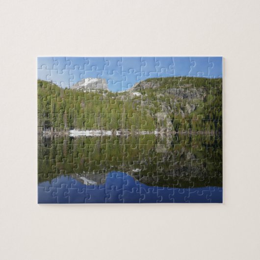 Beer Lake-weerkaatsing I Legpuzzel (Horizontaal)