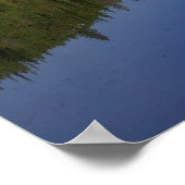 Beer Lake-weerkaatsing I Poster (Hoek)