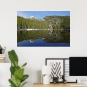 Beer Lake-weerkaatsing I Poster (Thuiskantoor)
