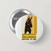 Beer land ronde button 5,7 cm (Voorkant /achterkant)