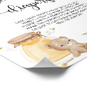 Beer Late nachtduikers Poster (Hoek)