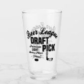 Beer League Hockey Draft Pick Premium Light Player Glas (Voorkant)