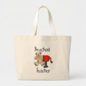 Beer — Leerlinger-overhemden en -cadeaus Grote Tote Bag (Voorkant)