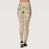 Beer Leggings in beige (Achterkant)