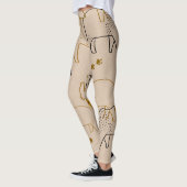 Beer Leggings in beige (Links)