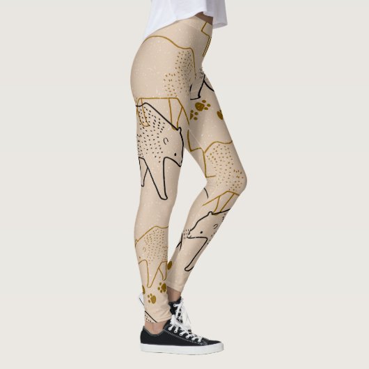 Beer Leggings in beige (Rechts)