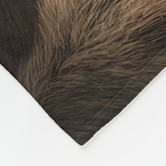 Beer lezer leest boek fleece deken (Hoek)