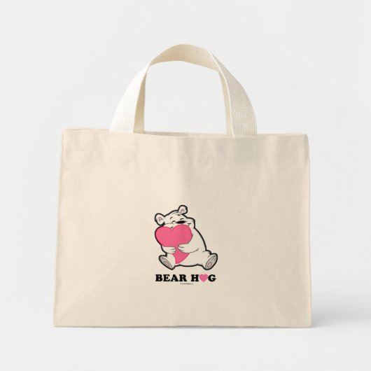 Beer lichte zakken mini tote bag (Voorkant)