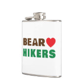 Beer liefdeshiker heupfles (Links)