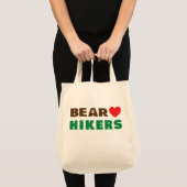 Beer liefdeshiker tote bag (Voorkant (product))