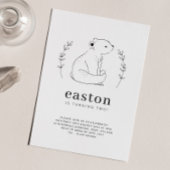 Beer lijn trekkracht uitnodiging