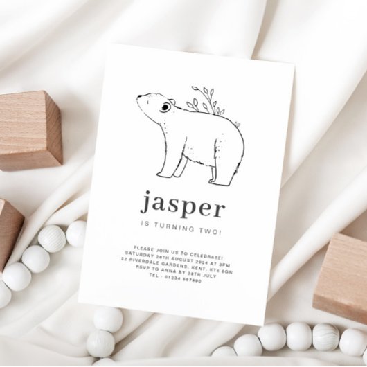 Beer lijn trekkracht uitnodiging