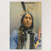 Beer links hoofdgerecht legpuzzel (Verticaal)