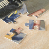 Beer links hoofdgerecht legpuzzel (Zijkant)