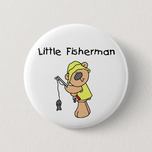 Beer Little Fisherman Ronde Button 5,7 Cm