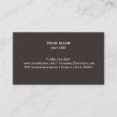 Beer Logo Visitekaartje (Achterkant)