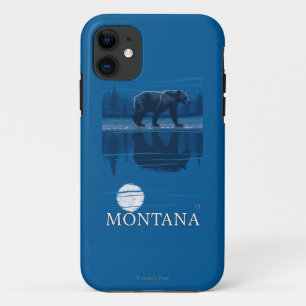 Beer loopt in het moonlight Vintage Travel Case-Mate iPhone Case
