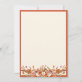 Beer Love is Brewing Herfst Floral Vrijgezellenfee Kaart (Achterkant)