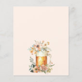 Beer Love is Brewing Vrijgezellenfeest Menu (Achterkant)