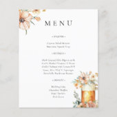 Beer Love is Brewing Vrijgezellenfeest Menu (Voorkant)