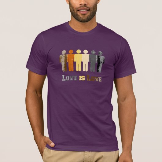 Beer Love is Distress T-shirt (Voorkant)