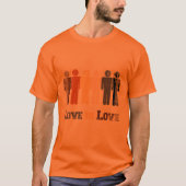 Beer Love is Distress T-shirt (Voorkant)