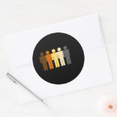 Beer Love Ronde Sticker (Envelop)