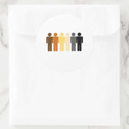 Beer Love Ronde Sticker (Tas)