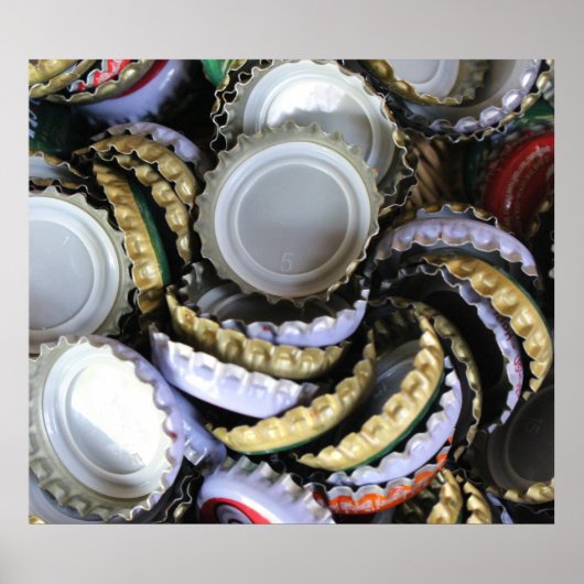 Beer Lover Cool en Trendy I Love Beer Poster (Voorkant)