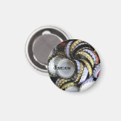 Beer Lover Cool en Trendy Magneet (Voorkant / Achterkant)