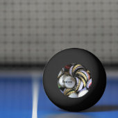 Beer Lover Cool en Trendy Pingpongbal (Net)