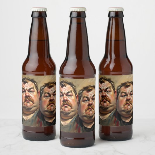 Beer Lover Double Label Bier Etiket (Flessen)