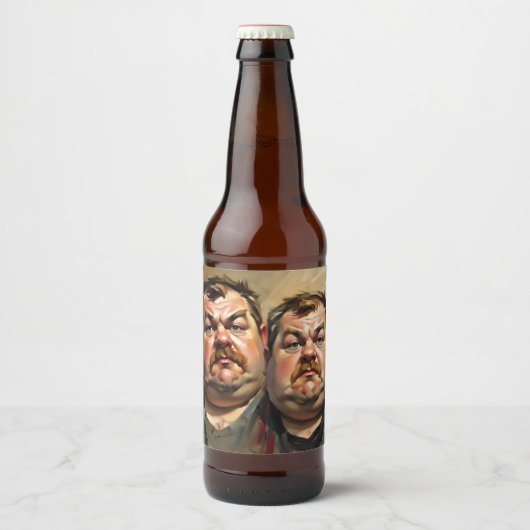 Beer Lover Double Label Bier Etiket (Voorkant)