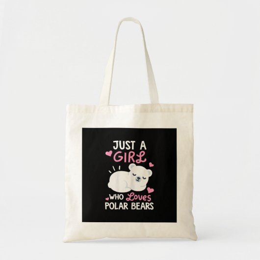 Beer Lover| Gewoon een meisje dat van Polair Beer  Tote Bag (Voorkant)