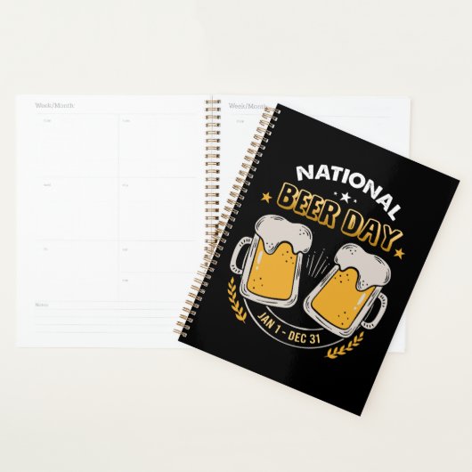 Beer Lover | Nationale dag van de bier Planner (Display)
